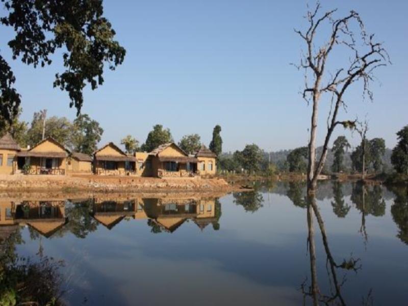 Hotel Tiger Lagoon Bandhavgarh National Park Exterior foto
